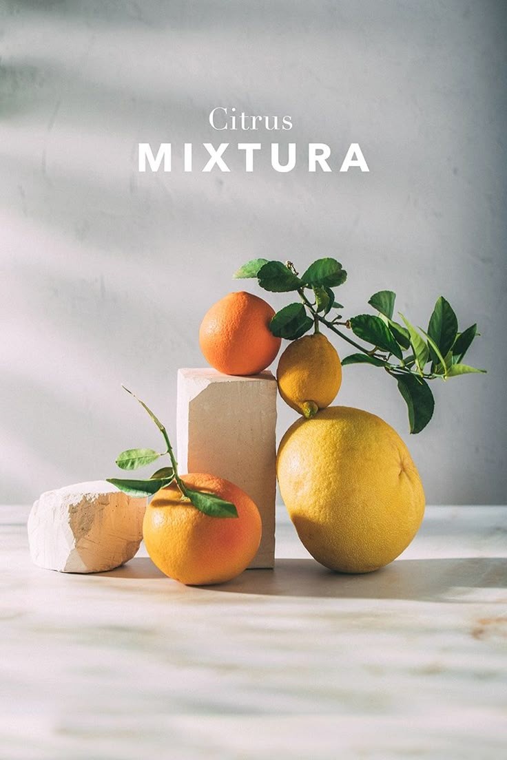 Aceite esencial, mezcla cítrica para el estrés